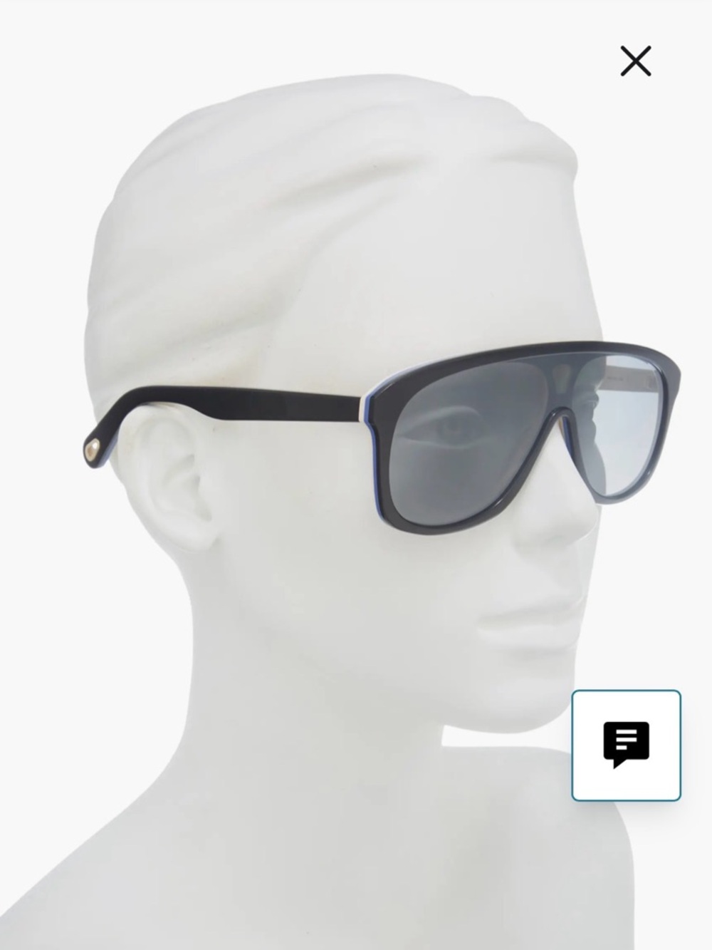 Chloe 99mm Fashion Shield Sunglasses